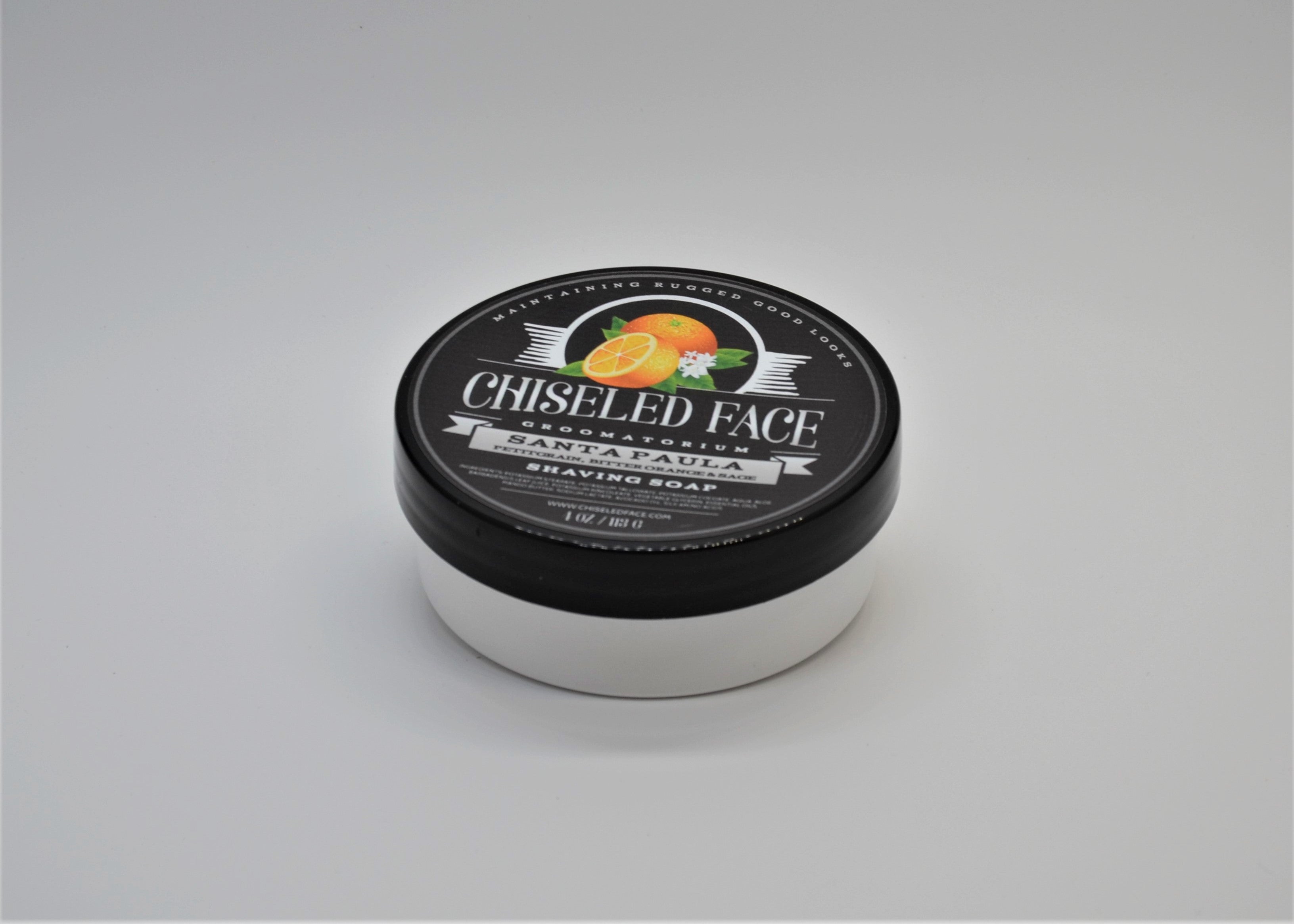 Chiseled Face Santa Paula shaving soap ANTICATURA