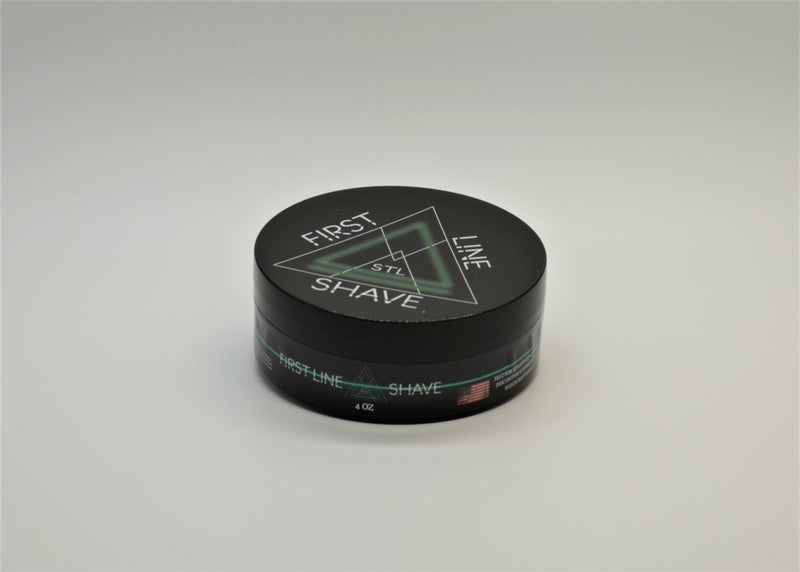 FLS Green label shave soap