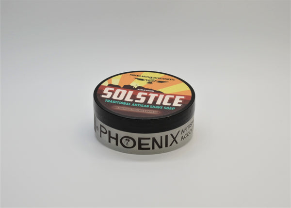 Phoenix Artisan A. Solstice shaving soap