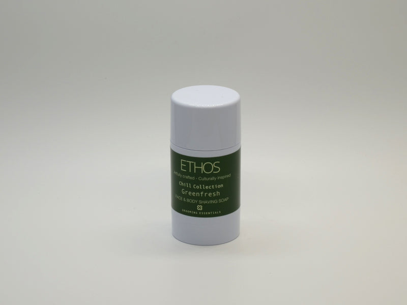 Ethos Chill Greenfresh shave soap stick