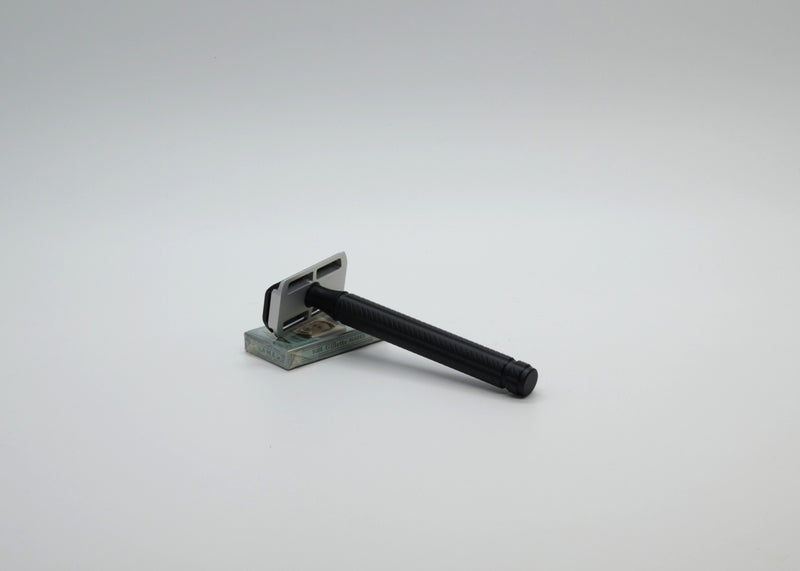 Aylsworth APEX AL603 razor - black - silver