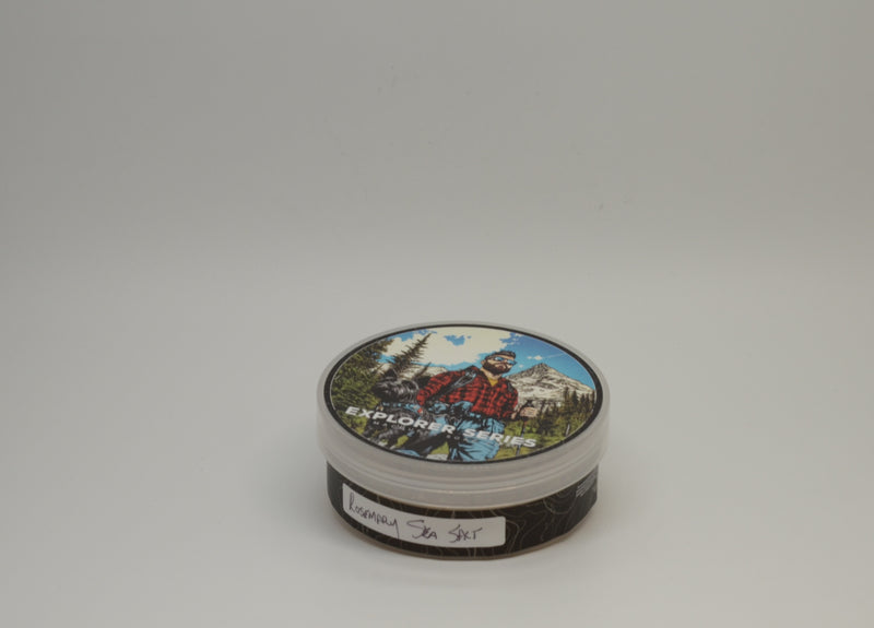 Sapone da barba Macduffs al sale marino e rosmarino 