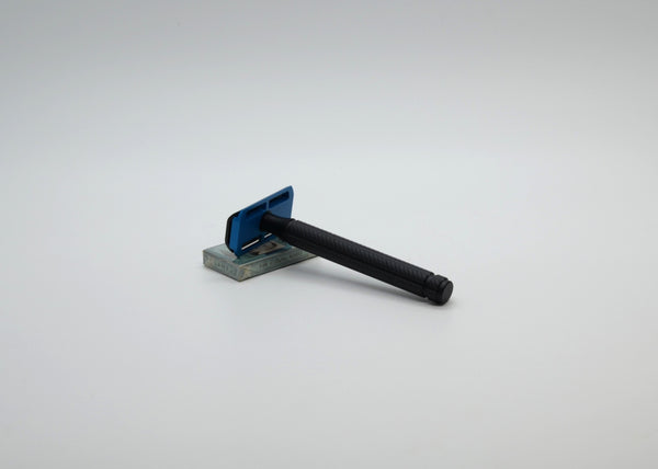 Aylsworth APEX AL603 razor - black - blue