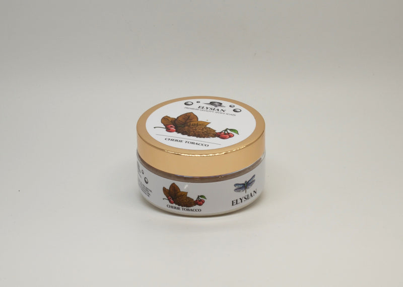 Elysian Cherie Tobacco shave soap