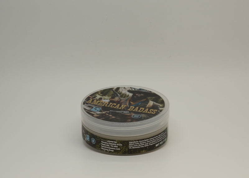 HC&C American Badass shave soap