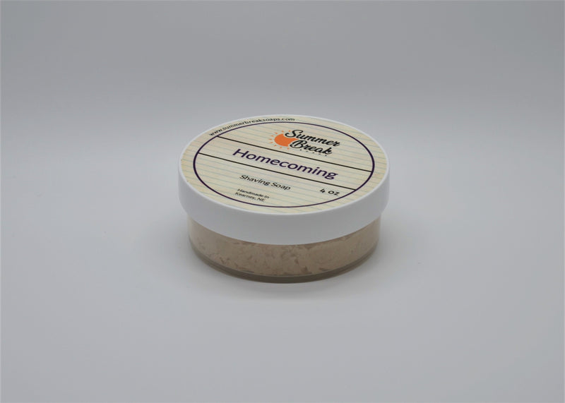 Summer Break Homecoming shaving soap