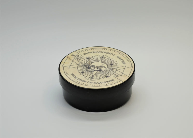 Souther Witchcrafts Valley of Ashes shaving soap
