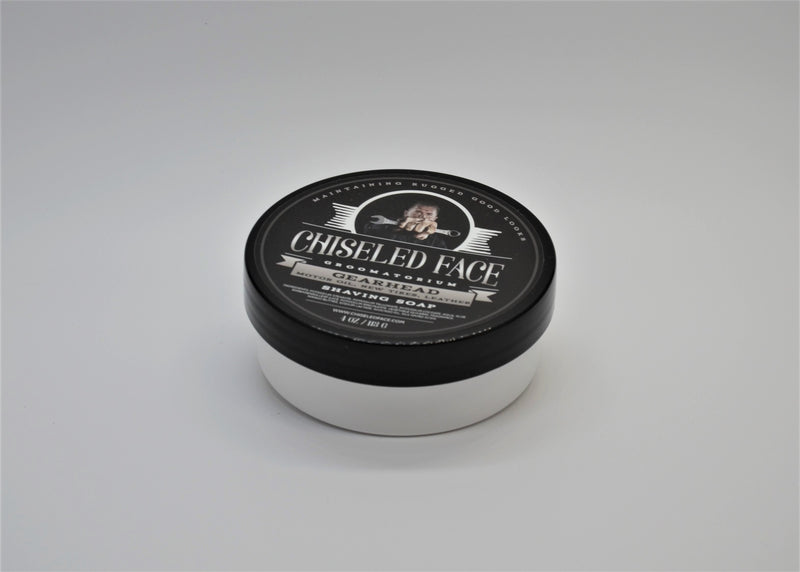 Chiseled Face Gearhead shaving soap