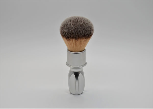 Pennello da barba sintetico Silver 400 Plissoft – Razorock 