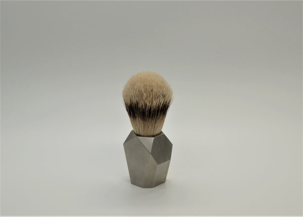 DECO PENNELLO DA BARBA IN ACCIAIO INOX