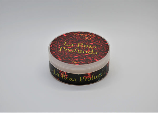 Grooming Dept La Rosa Profunda shaving soap