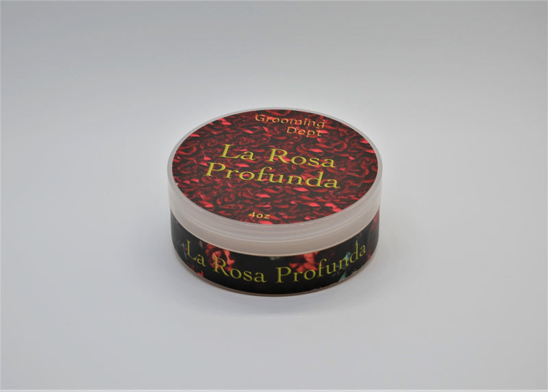 Grooming Dept La Rosa Profunda shaving soap