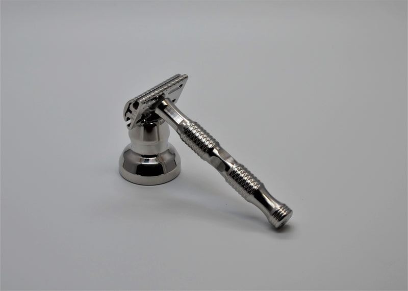 Timeless SS 68 safety razor set - polished