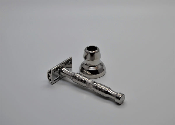 Timeless SS 95 safety razor set - polished