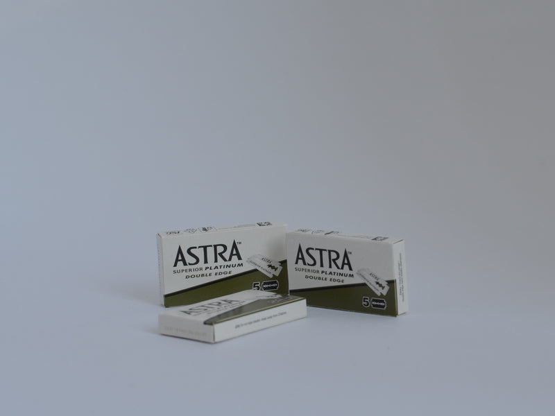 Astra Green platino superiore 5 lame