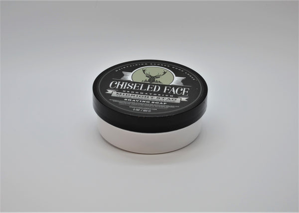 Chiseled Face Midnight stag shaving soap