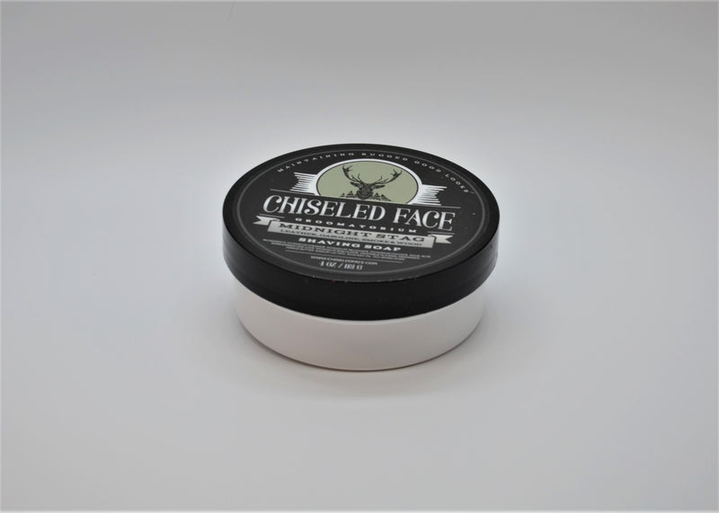 Chiseled Face Midnight stag shaving soap