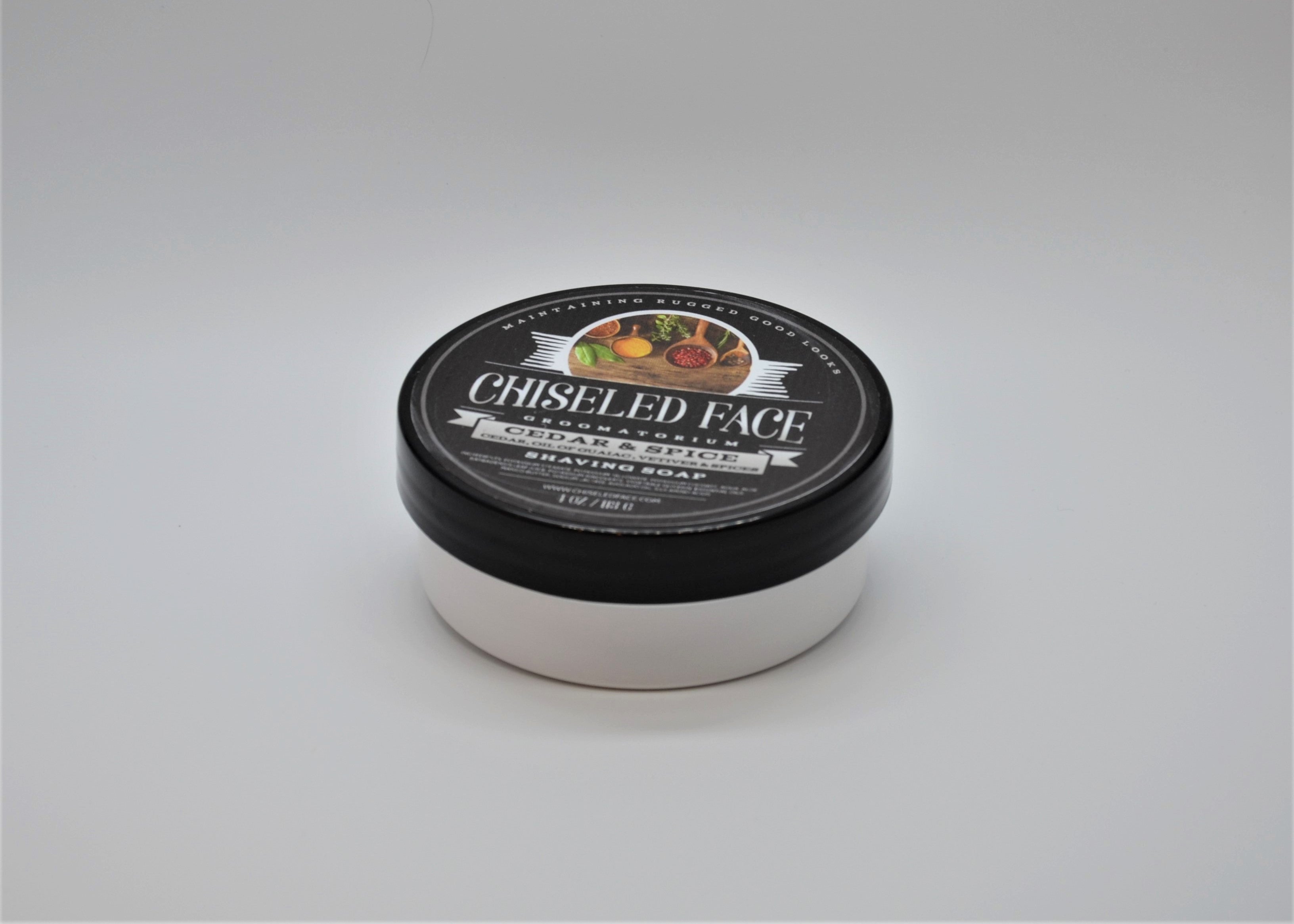 Chiseled Face Cedar & Spice shaving soap – ANTICATURA