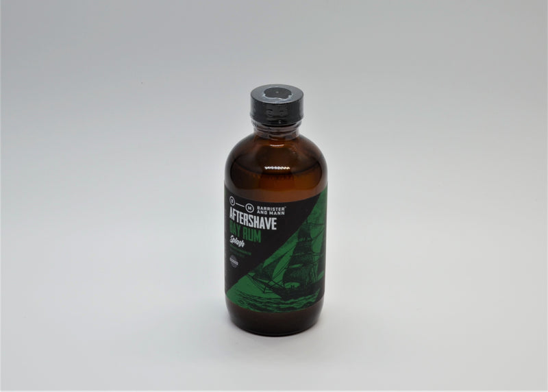 Barrister and Mann Bay Rum aftershave
