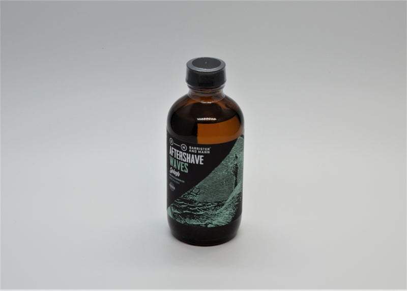 Barrister and Mann Waves aftershave