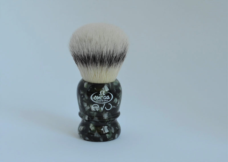Omega - Stone Special Veteran synthetic shaving brush