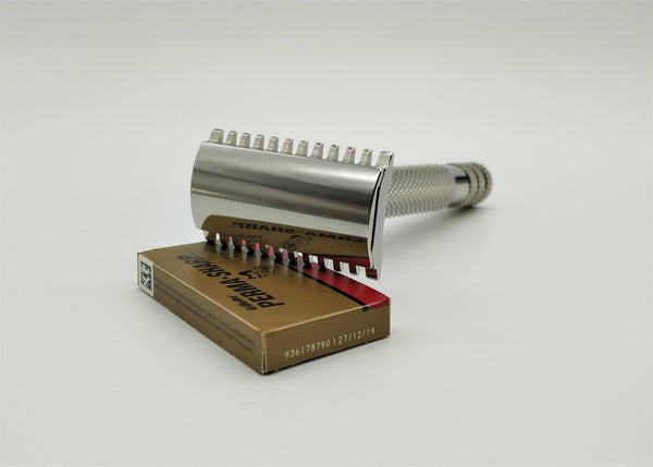 Razorock game changer 0,84 super knurl OC safety razor