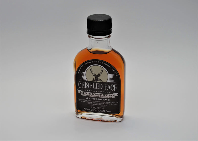 Chiseled Face Midnight Stag aftershave
